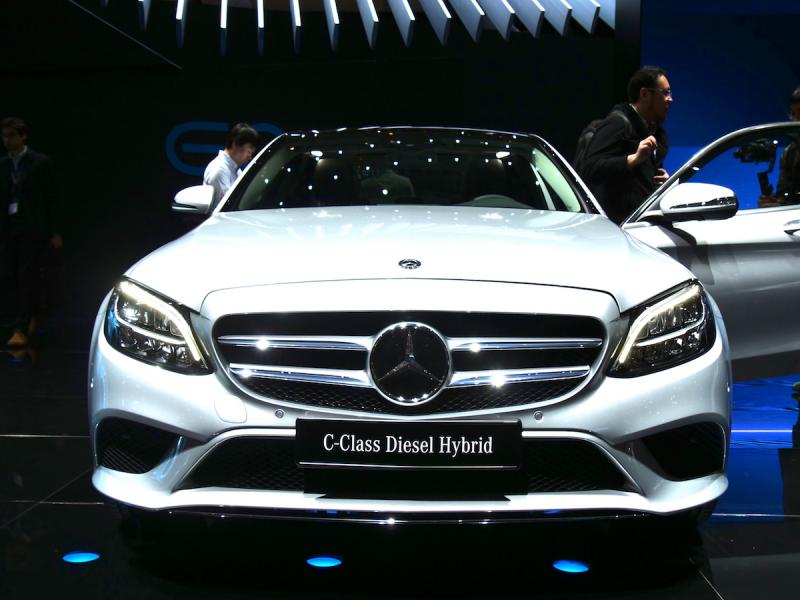 Mercedes Classe C restylée | nos photos depuis le salon de Genève 2018